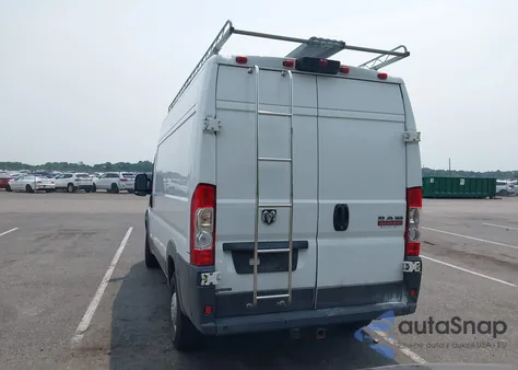 2017 Ram Promaster 2500 High Roof 136 Wb z USA, uszkodzony, nr VIN 3C6TRVCG0HE528706